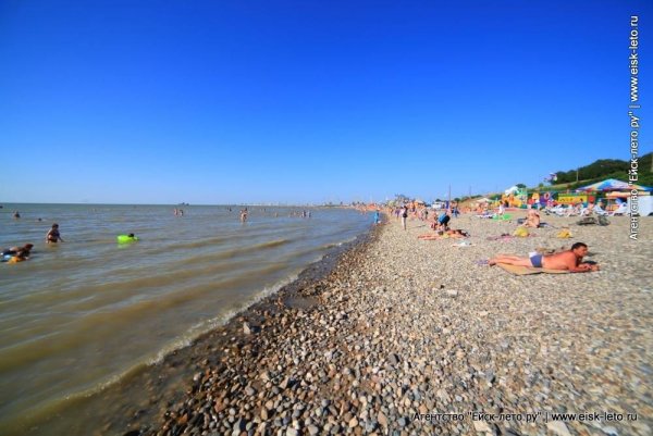 Пляж Каменка Ейск