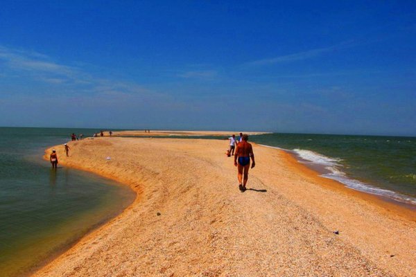 Краснодарский край Должанская коса Азовское море