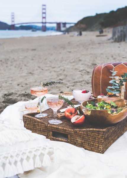 Эстетика Beach пикник