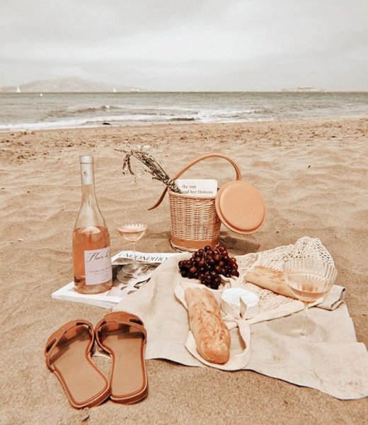 Эстетика Beach пикник