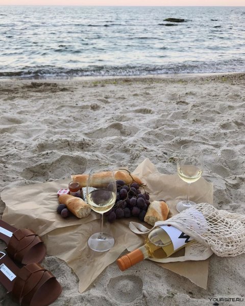 Пикник на берегу моря