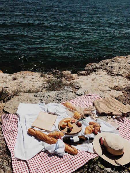 Море завтрак вино картинки