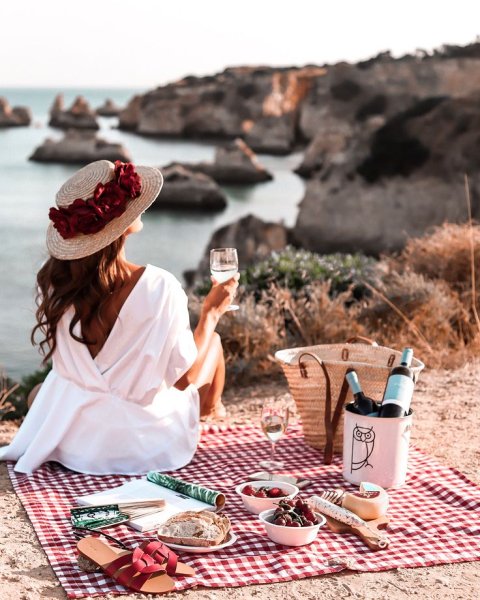 Пикник на море фотосессия