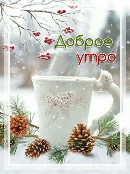 С добрым зимним утром