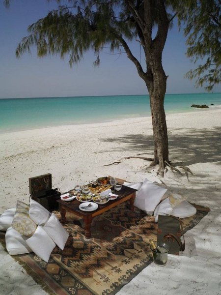 Пикник на пляже