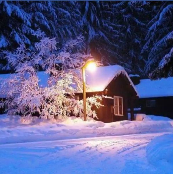 Зимний вечер