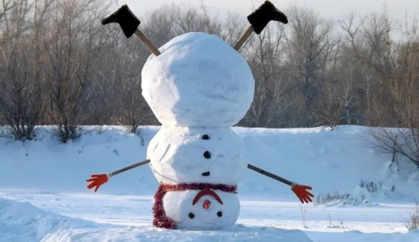 Прикольные Снеговики