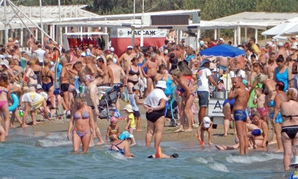 Анапа Центральный пляж 2019