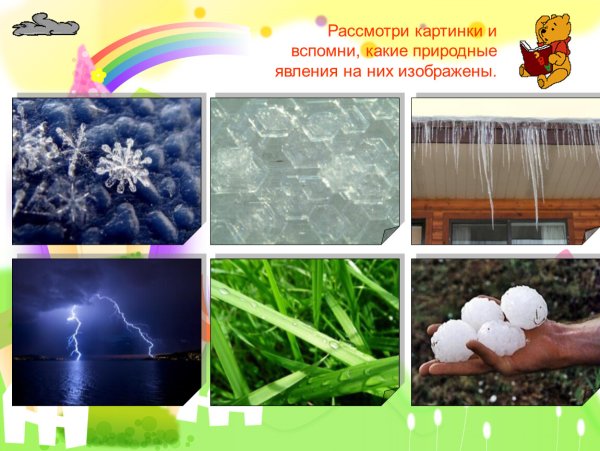 Явления природы окружающий мир