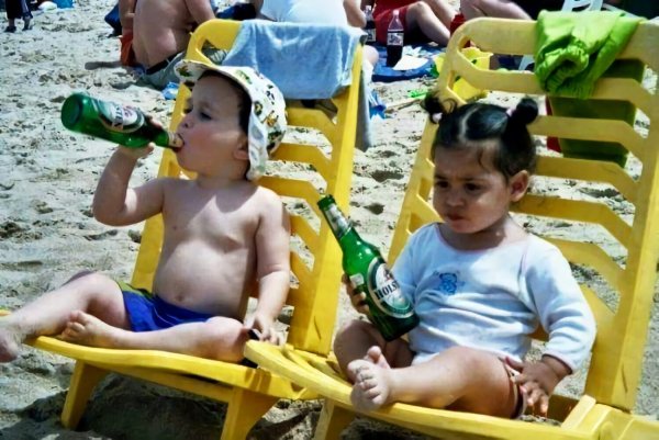 Дети на море приколы