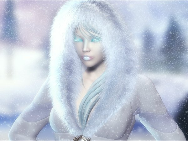 Снежная Королева фон