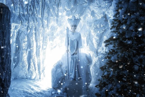 Снежная Королева сказка трон