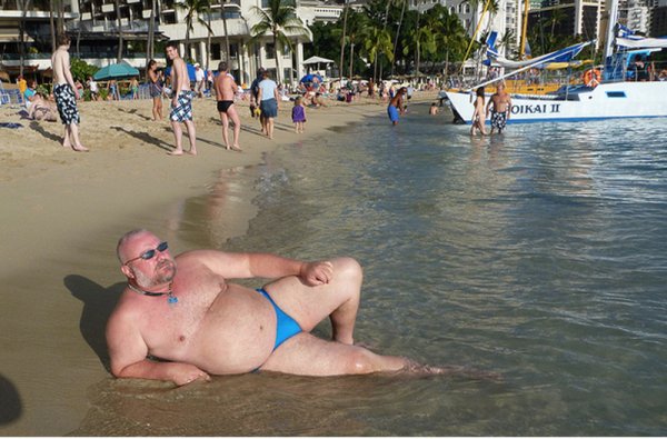 Толстыймкжик в стрингах