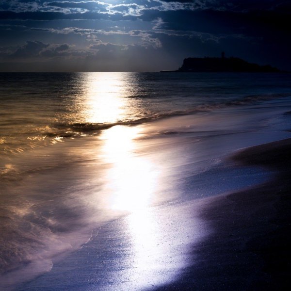 Ночь в море