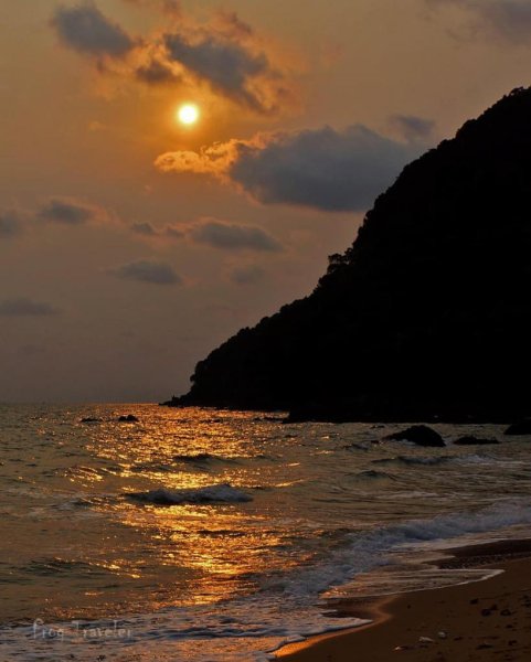 Вечер на море