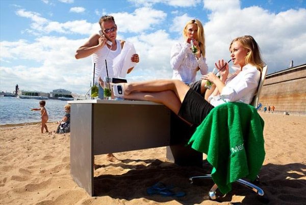 Отдых в офисе