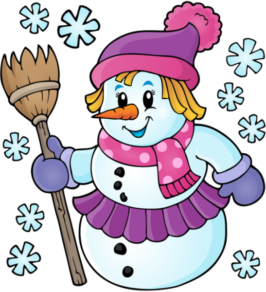 Снегурочка и Снеговик