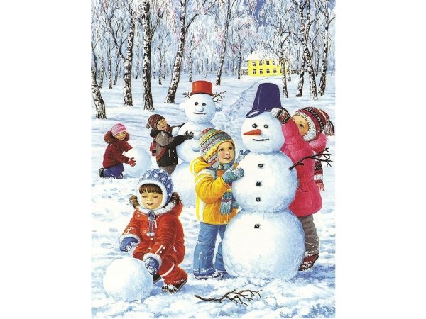 Тематическая неделя зимние забавы