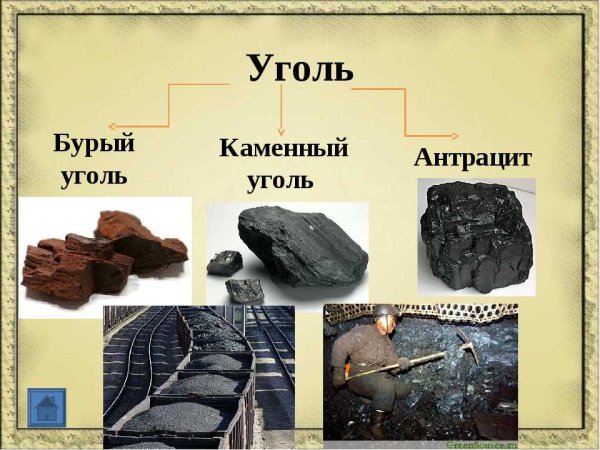 Информация про уголь