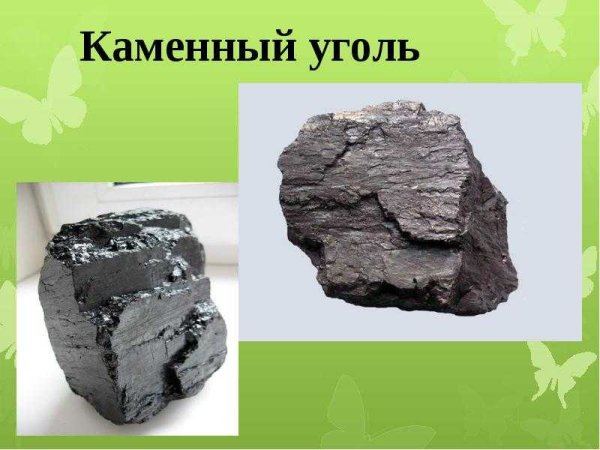 Полезные ископаемые уголь