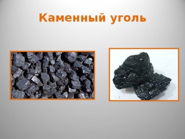 Полезные ископаемые уголь
