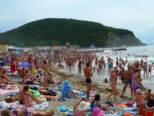 Пляж Архипо-Осиповка 2018