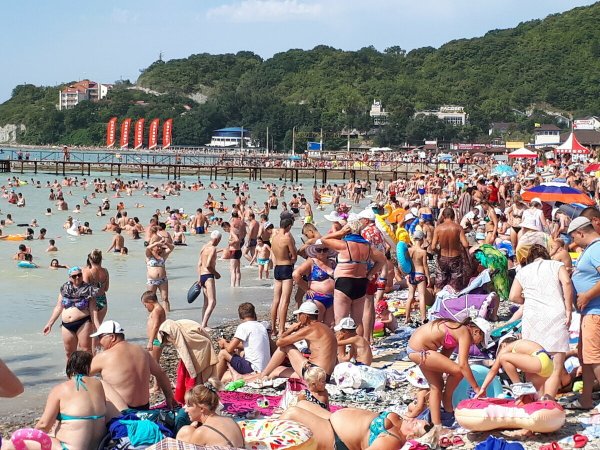 Пляж Архипо Осиповка 2019