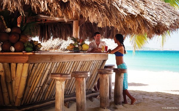 Ямайка пляж бар