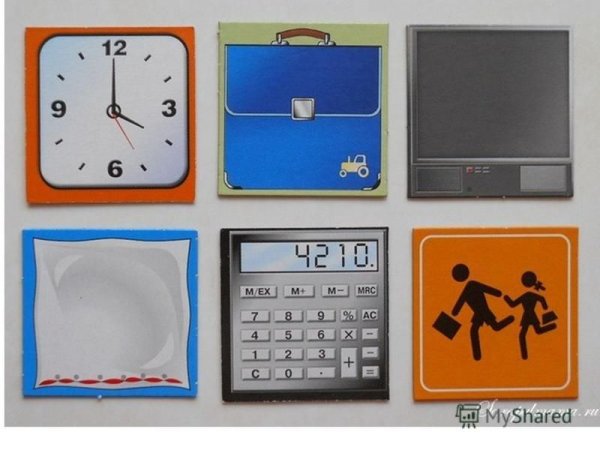 Предметы похожие на квадрат