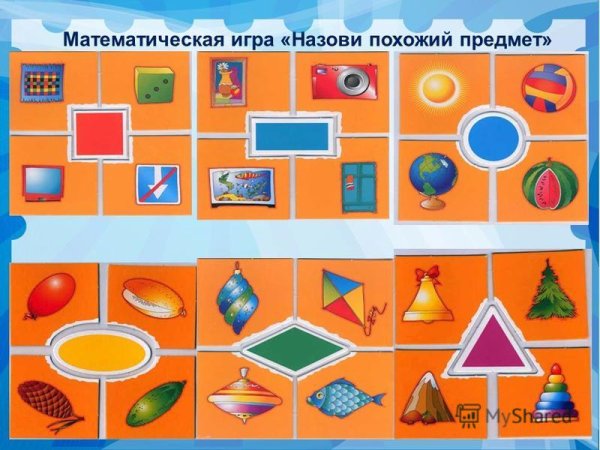 Геометрические фигуры в предметах