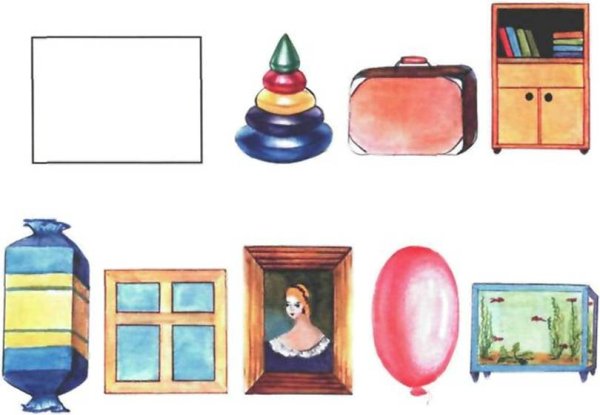 Предметы похожие на прямоугольник