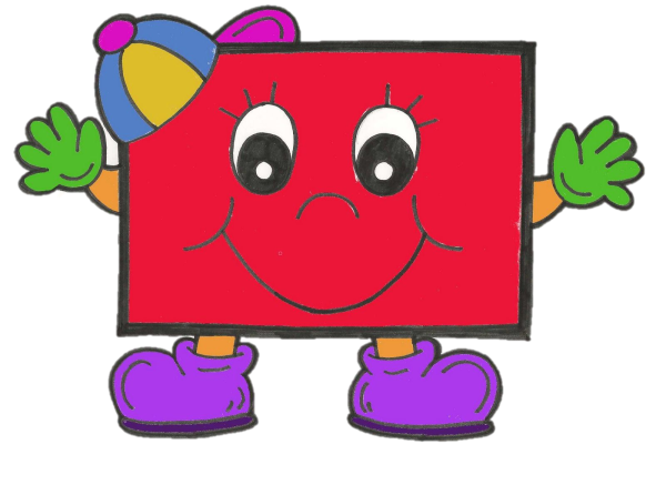 Веселые геометрические фигуры