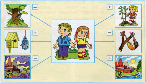 Взаимосвязь между природой и человеком