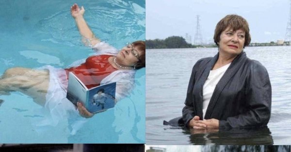 Учитель на пляже