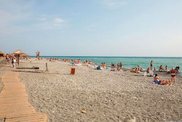 Пляж Чайка 1 Адлер