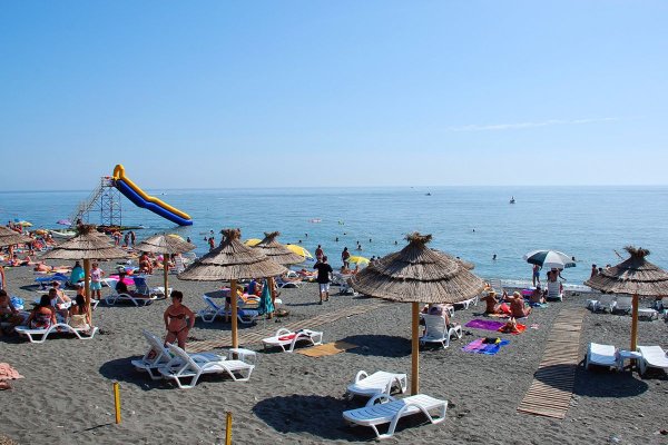 Сочи Адлер пляж Чайка