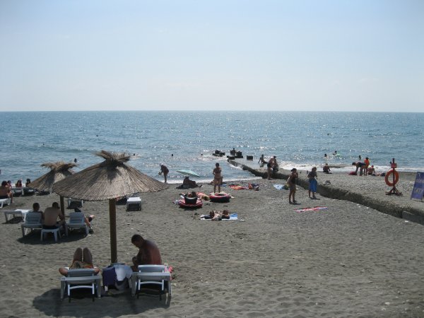 Сочи Адлер пляж Чайка