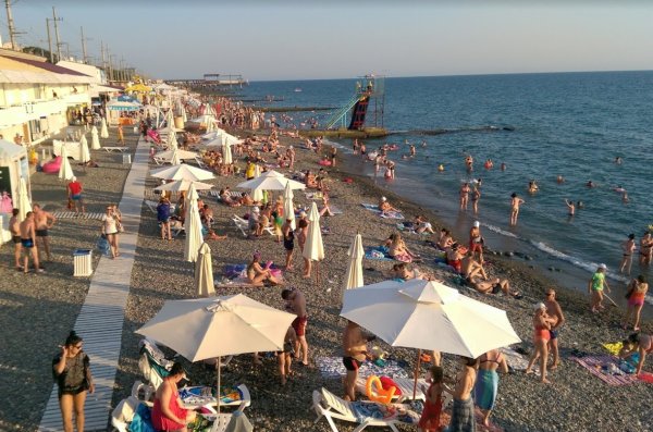 Пляж Барракуда Адлер