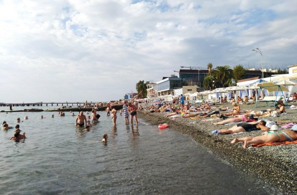 Пляж Чайка 2 Адлер