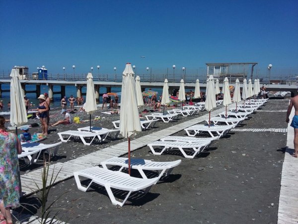 Пляж Чайка Сочи