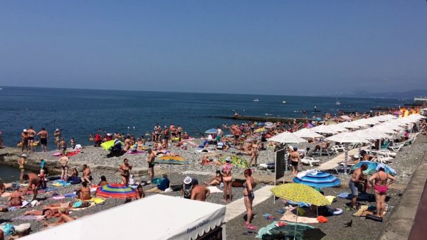 Пляж Чайка Адлер