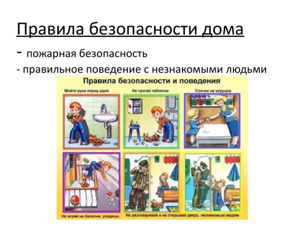 Правила поведения дома