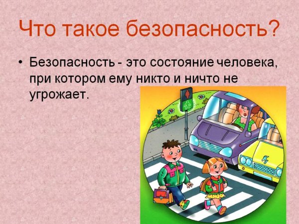 Презентация на тему безопасность