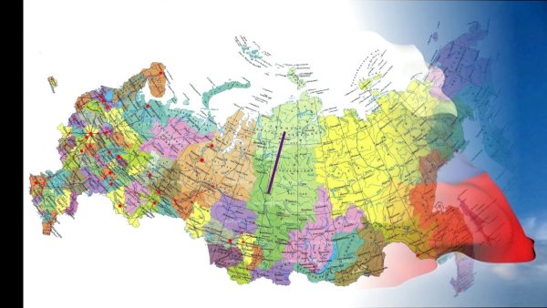 Карта России