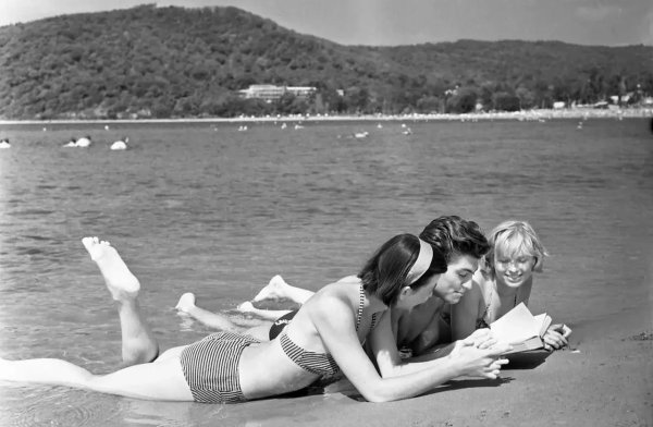 Пляж 80-х СССР