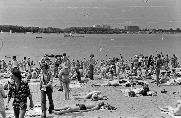 Куйбышевский пляж Омск