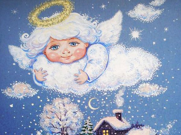 Зимние ангелочки