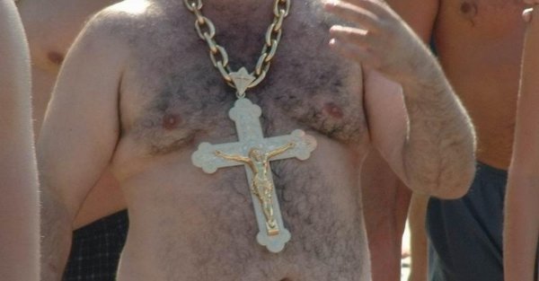 Крест на пузе