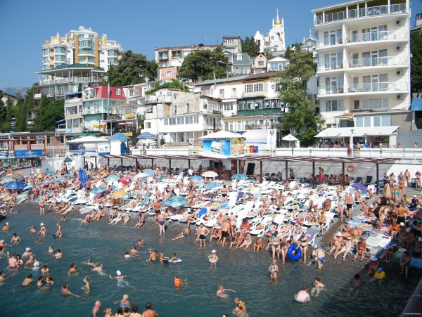 Пляж Массандра Ялта