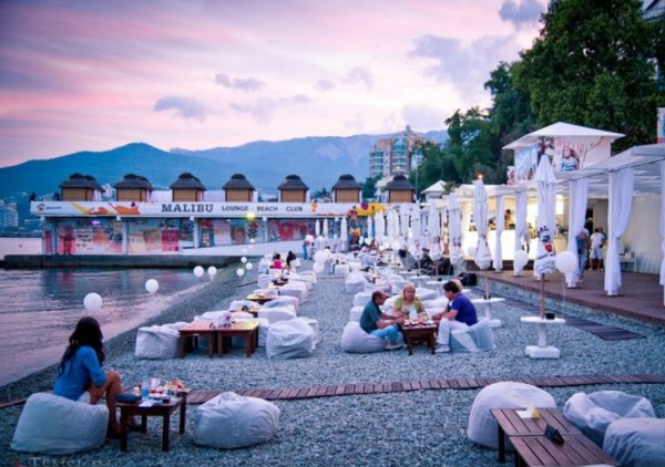 Крым Ялта Массандровский пляж